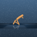 Clean reference animation of the MuJoCo Hopper moving.